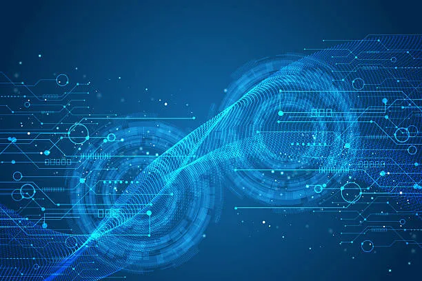 Абстрактная иллюстрация машинного обучения